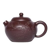 240ml Rankų darbo Yixing Violetinio molio arbatinukai Rankų darbo Slyvos žiedo Wendan arbatinukas Žalia rūda Violetinis molis Virdulys su sieteliu Zisha arbatos rinkinys