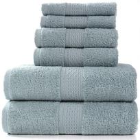3 Pcs/Set Microfiber Dishcloth Cotton Premium Turkish Bath Towels Soft Ultra Absorbent Strong Water Absorbing Towels Machine Washable Quick Dry AVE gray