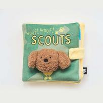 Pet Sniffing Adventure Book: Hide Dog Treats in Scenes like Egg Toast & Apple Pie beige