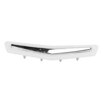 Car Interior Seat Back Badge Trim Wave Crest Shape Decoration Replacement for Cadillac white