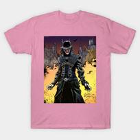 T Shirt Women The Batman Who Laughs Harajuku Print Kawaii Tshirt Summer Short Sleeve Female T-Shirt Top Tee S rožinė