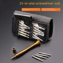 25-in-1 Nešiojamas Atsuktuvų Rinkinys su Odiniu Krepšiu Elektronikai ir Laikrodžiams 25-in-1 Screwdriver Set Magnetic (With Magnet)