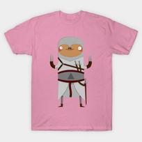 T Shirt Women Assassin Sloth Harajuku Print Kawaii Tshirt Summer Short Sleeve Female T-Shirt Top Tee S rožinė