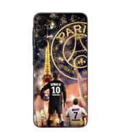 Phone Case - Maniacase - Samsung Galaxy A16 - Silicone - Soft - Neymar Mbappé Christmas juoda