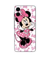 Phone Case - Disney - Minnie Mouse - Silicone - Soft - Black juoda