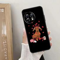 Dachshund Doberman Dog Case For OnePlus 12 11 9 10 Pro 9RT 10T 10R 12R OnePlus Nord 2 CE 3 Lite CE4 N10 N20 Cover OnePlus Nord N200