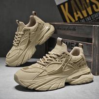 Men's Black Popcorn Soft-Soled Warrior Shoes - Spring 2025 Casual Sports Footwear Size 44 juoda