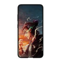 Telefono dėklas Samsung Galaxy S25 S24 S23 iPhone 16 15 Xiaomi Redmi Note 14 13 12 16E X 11 Pro OPPO Moto Huawei Anime Levi Attack On Titan Eren viršelis for OPPO A17 rausvai ruda