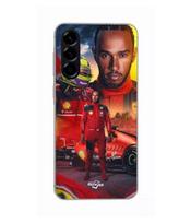 Case - Maniacase - Samsung Galaxy A26 - Silicone - Soft - Scuderia Ferrari F1 juoda