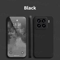 Skystas silikoninis dėklas skirtas Xiaomi 15 Dangtis Xiaomi 15 Pro Fundas Coque kameros apsauga Minkštas TPU Atgal Telefonas Buferis Xiaomi 15 For Xiaomi 15 juoda