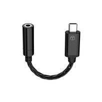 TRN TE DAC AMP Adapter Type-C To 3.5mm Audio Cable  Chip Earphone Amplifier PCM 96kHz for TRN Official Store juoda