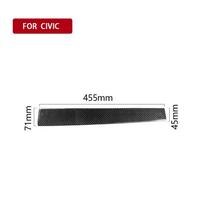 fit For Honda Civic 10th 2016-19 Carbon Fiber Dashboard Decorative Panel Cover Trim Auto Accessories In-Car Protection Sticker juoda