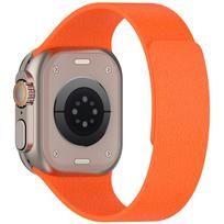 For Apple watch Series 10 46mm Silicone magnetic Strap Compatible with iWatch Series 10 9 8 7 6 SE 44mm 45mm 42mm Ultra2 49mm 41MM 38MM band 38mm 40mm 41mm oranžinė