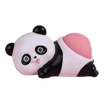 Fancy Animal Ornament Delicate Synthetic Resin Funny Panda