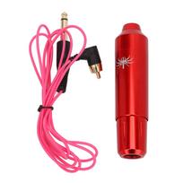 RCA Rotary Tattoo Pen Professional Salon Aluminum Alloy Ergonomic Liner Shader Motor Tattoo Machine raudona