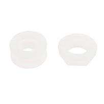 1 vnt. 17 mm plastikinio stiklinio vyno butelio čiaupas stiklainio statinės vandens rezervuaro čiaupas white