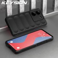 KEYSION Shockproof Matte Phone Case for Xiaomi POCO M7 Pro 5G Anti-skid Soft Silicone Phone Back Cover for Xiaomi POCO M7 Pro 5G for POCO M7 Pro 5G juoda