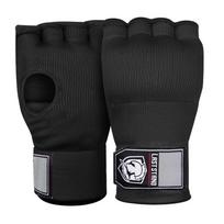 MMA Puspirštinės Gelinės Bokso Pirštinės Sanda Muay Thai Treniruočių Rankų Apvyniojimas Vidinės Pirštinės su Ilgu Riešo Dirželiu Bokso Treniruočių Priedas juoda