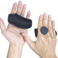 2Pcs Weight Lifting Grips Hand Protector Anti Slip Strengthener Workout with EVA Case for juoda