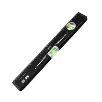 1 vnt. 30/40/50/60 cm juodas gulsčiukas liniuotė matavimas didelis tikslumas burbuliukai ne magnetinis dizainas horizontalios liniuotės black