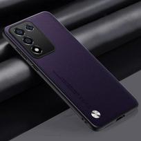 Luxury Leather Case For VIVO V40 V30 SE 30 Lite 4G T3 Skin-friendly Back Cover For VIVO V 40 SE Shockproof Bumper Funda For VIVO V40 se tamsiai violetine spalva