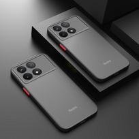 Xiaomi Redmi Note 13 Pro 4G dėklas dangtelis Mi Little Poko Poco X6 5G Coque Funda matinis permatomas kietas PC apsauginis dėklas Redmi Note 13 Pro 4G
