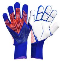 Silikoninės futbolo vartininko pirštinės Neslystančios vartininko pirštinės Futbolo vartininko pirštinės Pirštų apsauga Futbolo įranga Viskas futbolui size 6 mėlyna