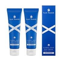 Scott Hamish Classic Golf Sun Cream Spf50+ Pa++++ 2 Piece Special Set FREE