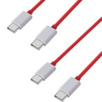 Pack of 2 USB-C USB-C 1m Fast Charging Cables for OnePlus 11-10 Pro-8 Pro-8-7T Pro-6T-5T-Nord CE 3 Lite-Nord CE 2-Nord 2T Phonillico®