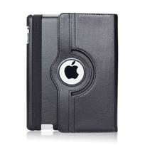 Black 360 Rotating Case for iPad Air 11-inch M2 2024 - Protective Case Cover Elastic Closure Phonillico juoda