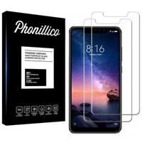 Xiaomi REDMI NOTE 6 PRO Tempered Glass - [Pack 2] Ultra Resistant Screen Protector Glass Film [Phonillico®]