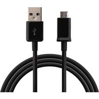 Black USB Charger Cable compatible with Xiaomi REDMI NOTE 6 PRO - Micro USB Charger Port Cable Measures 1 Meter Phonillico® juoda