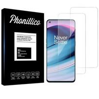 Tempered Glass for OnePlus Nord CE 5G [2 Pack] Phonillico® Screen Protector Glass Film skaidri