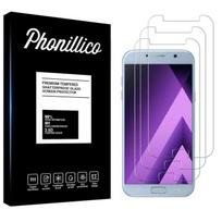 Tempered Glass for Samsung Galaxy A5 2017 A520 - [Pack 3] Ultra Resistant Screen Protector Glass Film [Phonillico®]