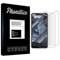 Tempered Glass NOKIA 5.1 PLUS - [Pack 2] Ultra Resistant Screen Protector Glass Film [Phonillico®]