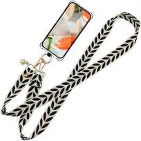 Crossbody Case for Google Pixel 9 Pro XL, Scratch-Resistant Protection Reinforced Corners + Black Lanyard