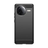Smūgiams atsparus apsauginis telefono dėklas POCO C55 C61 C65 C75 F5 F6 F7 Ultra M6 M7 Pro Plus X6 Neo X7 5G minkšti dėklai For POCO C61 juoda