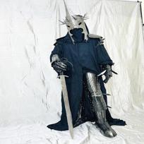 Nazgûlo Žiedų Dvasia Filmo Juodas Kostiumas Raganų Karalius Viduramžių Lotr Cosplay Kostiumas black