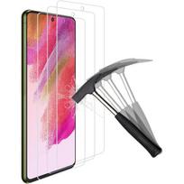 Tempered Glass Screen Protector - Samsung - Galaxy S21 FE 5G - 9H Hardness - Scratch Resistant - 3 Pieces