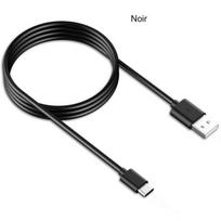 KINGWOW USB-C Cable (Type C) 3.1 to USB Reversible Cable for Charger, Data - 1M, Black