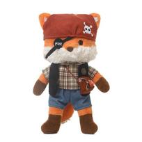 30cm Pirate Fox Plush Toys Cute Fluffy Foxes Stuffed Doll Cartoon Animal Children Accompany Toy Birthday Gift Sofa Decor Pillow 30cm
