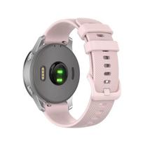 20mm 22mm Official Silicone Strap For Forerunner 965/Active 5/Active 6/Venu 3/2/GarminMove Trend For 20mm Width šviesiai rausvos spalvos