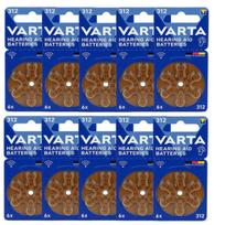 Varta 312 (PR41) klausos aparatų baterijos, 10 x 6 vnt., 60 vnt.