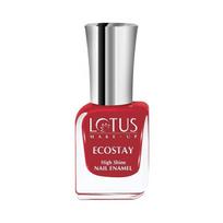 Lotus Herbals ECOSTAY Nail Enamel Rocking Red 10ml E31