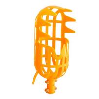 Yousheng Fruit Picker Tool Fruit Harvesting Basket with Teeth Light-weight Fruit Picking Tool from Ground for Loquat Plum Bayberry Peach Small geltona