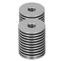 2Pcs 3D Printer Heatsink Kit for Voron 0.1 0.2 Hotend V6 CNC Aluminum Cooler Cinerous