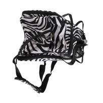 Zebra Stripe Handbag Hairdressing Tools Bag Portable Scissors Comb Holder Bag Hairstyling Case balta