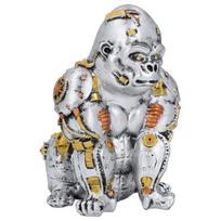 Mechanical Punk Animals Statue Industrial Design Steampunk Gorilla Statue Sculpture Resin Crafts