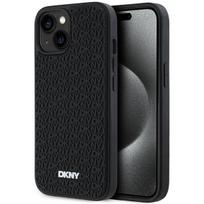 Dkny Dkhcp15S3Drpwk Iphone 15 / 14 / 136.1 Black/Black Hardcase 3D Rubber Repeat Pattern
