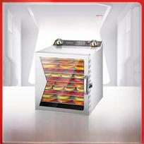 Kompaktiškas daugiafunkcis maisto džiovintuvas vaisiams, daržovėms, mėsai ir užkandžiams 6-Layer Dehydrator white
